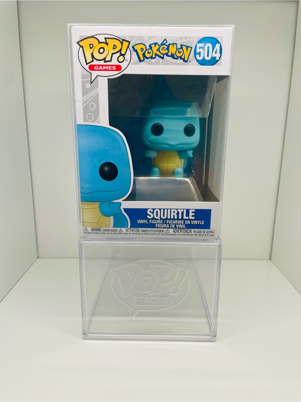 #504 Funko POP! Pokémon Squirtle Vinyl Figure